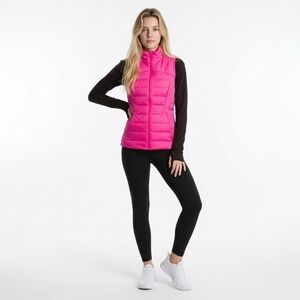 Women's Down for It All Vest Sonic Pink Size 2